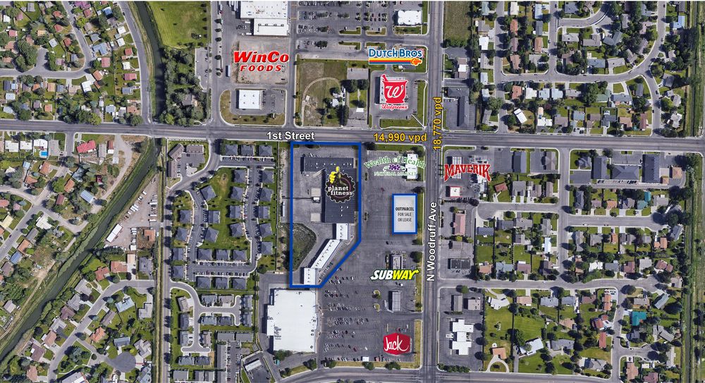 Parkway Plaza: 200-260 S. Woodruff Avenue, Idaho Falls, ID 83401